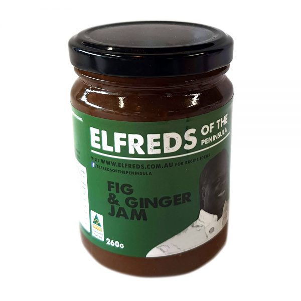 elfreds of the peninsula Fig and Ginger Jam