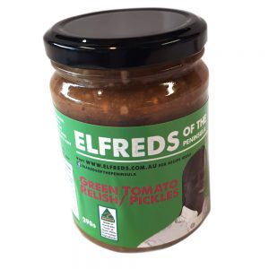 elfreds of the Peninsula Green Tomato Pickle