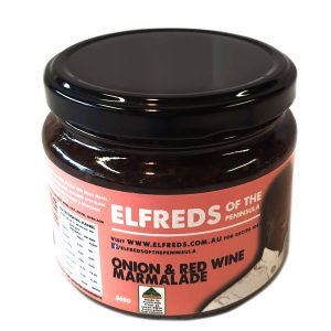 elfreds of the Peninsula Onion and Red Wine Marmalade