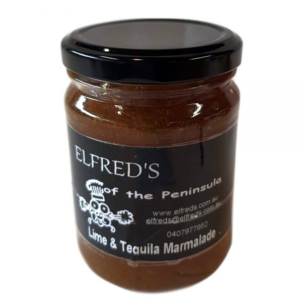 Elfreds of the Peninsula Lime and Whiskey Marmalade